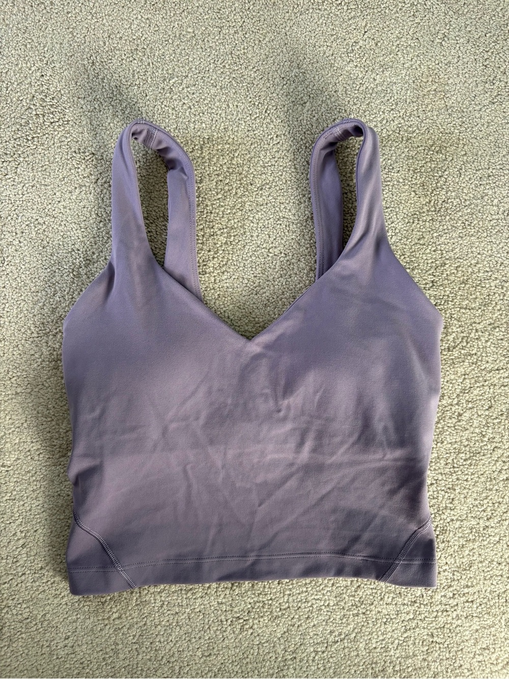 Lululemon Align Tank Top Purple Ash Lavender Activewear Luxury Lounge